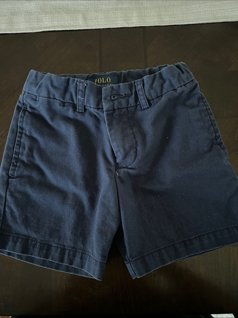 Polo by Ralph Lauren Navy Cotton Short Bermudas